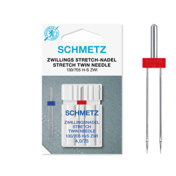 Schmetz Zwillings-Stretch-Nadel 4,0mm / 75