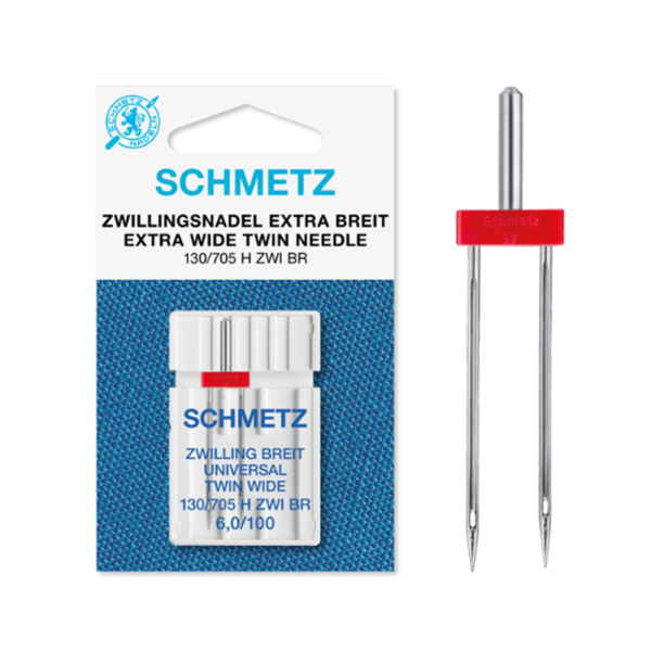 Schmetz Zwillings-Universal-Nadeln 6,0 mm / 100