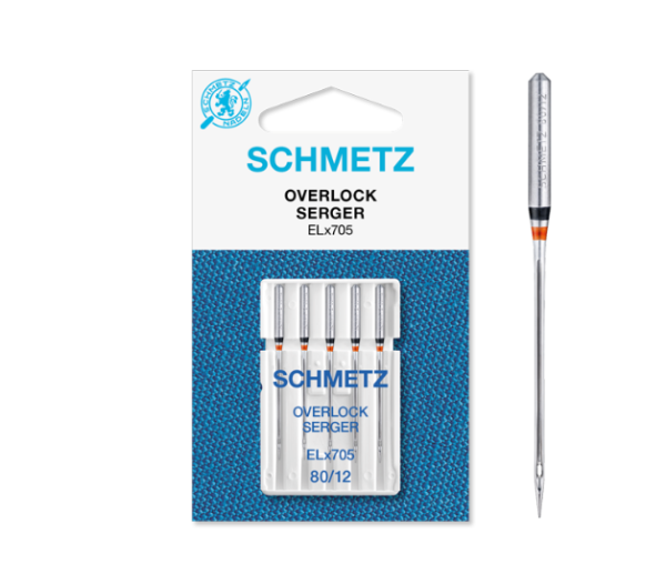Schmetz ELx705 Overlock-Nadeln 80