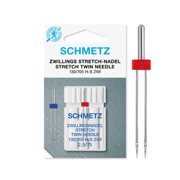 Schmetz Zwillings-Stretch-Nadel 2,5mm / 75