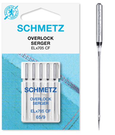 Schmetz Overlock-Nadeln ELx705 65