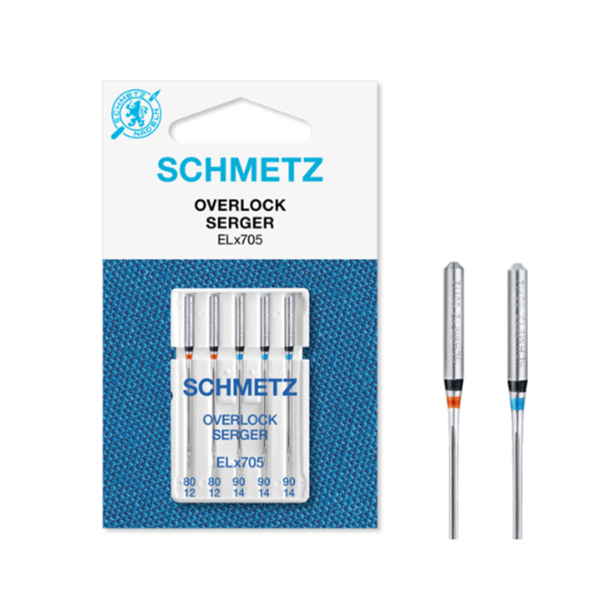 Schmetz ELx705 Overlock-Nadeln 80 | 90