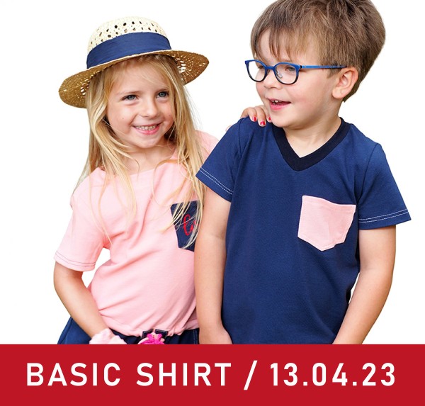 Workshop für Kinder: wir nähen ein Basic Shirt 13.04.2023 Uhrzeit: 09:00-13:00 │