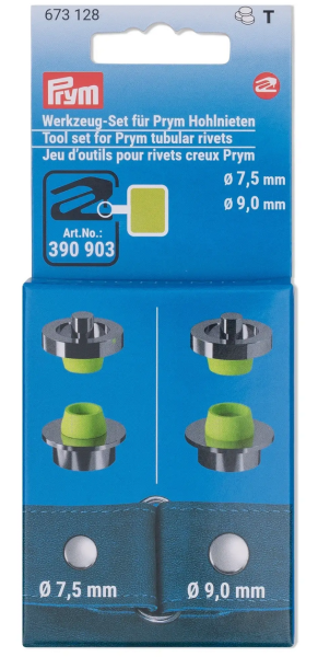 Prym Werkzeug-Set für Prym Hohlnieten mit Ø 7,5 mm und 9 mm | 673128